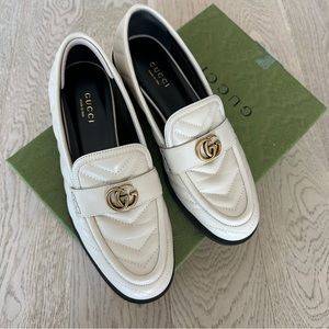 Gucci GG marmont loafers